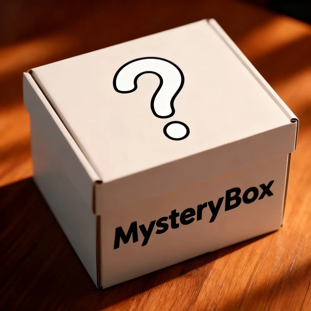 2025 Mystery Surprise Box - Random Gifts in Premium Black Packaging, Fun Blind
