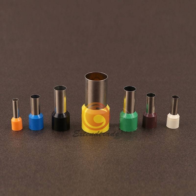 1000pcs red insulated cord end terminal wire ferrules 22 AWG E0510 0.5mm² *tm