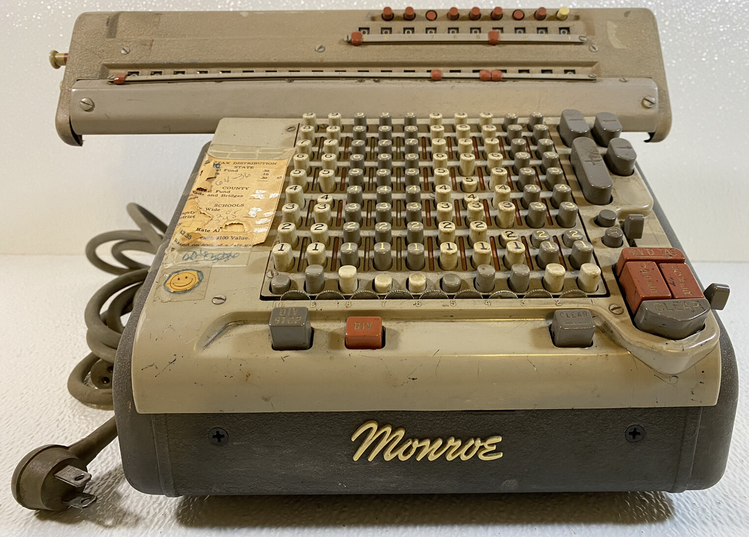 Rare Vintage Calculating Machine/ Adding Machine Model CST-10, Montgomery AL