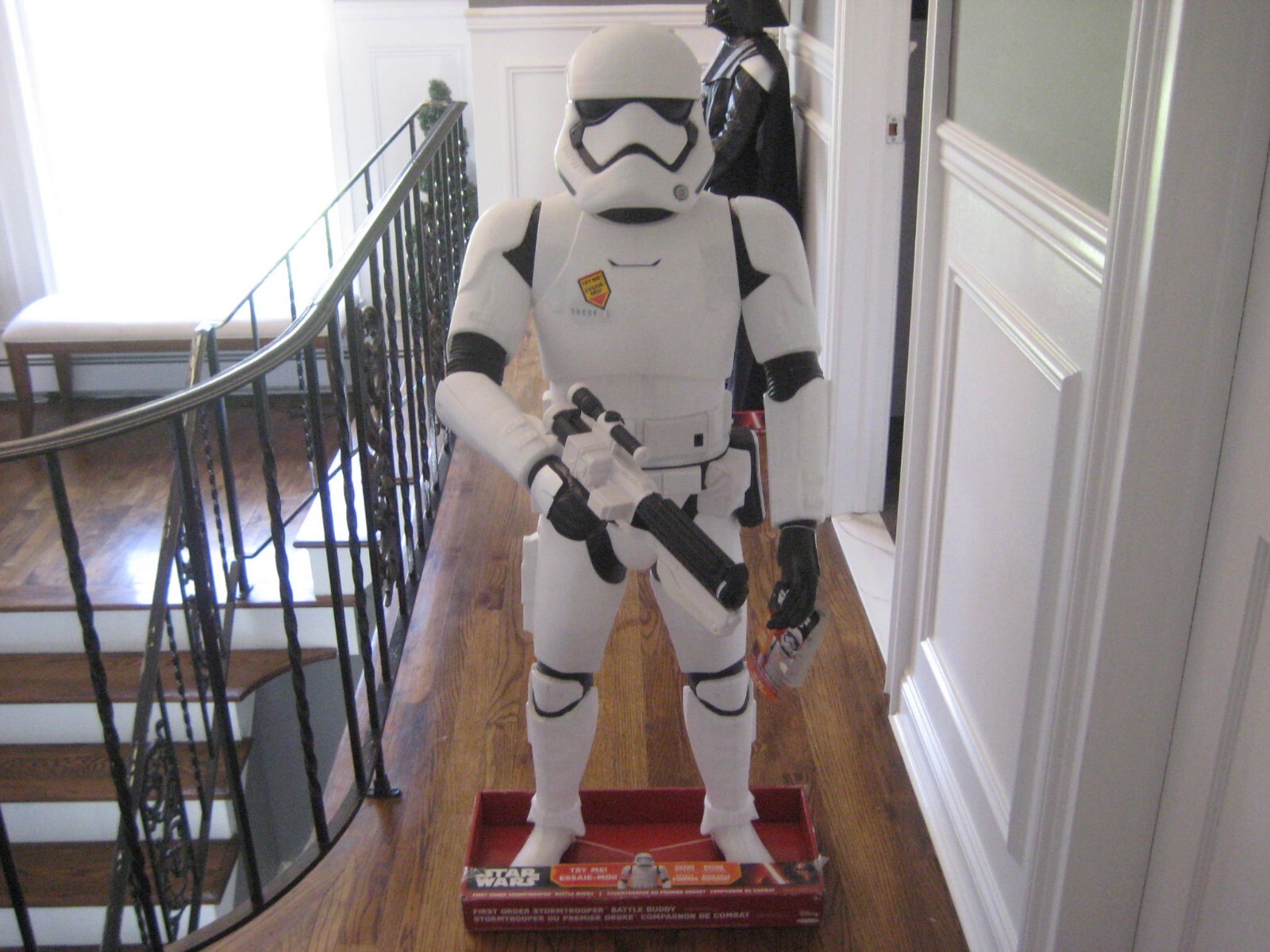 STAR WARS 48" GIANT SIZE STORM TROOPER  BATTLE BUDDY RARE! JAKKS PACIFIC NEW!