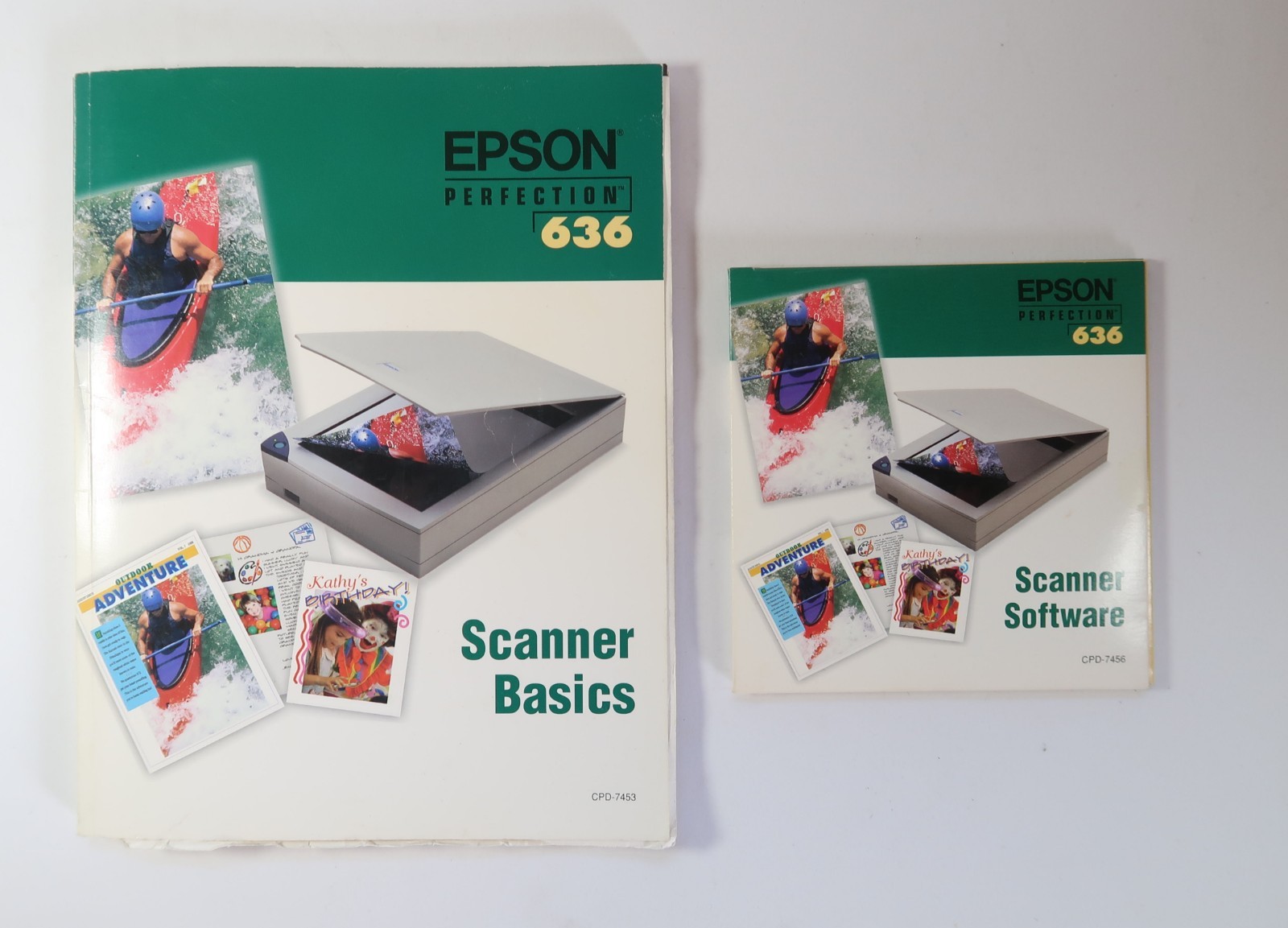 Epson Perfection 636 Manual and CD-ROM