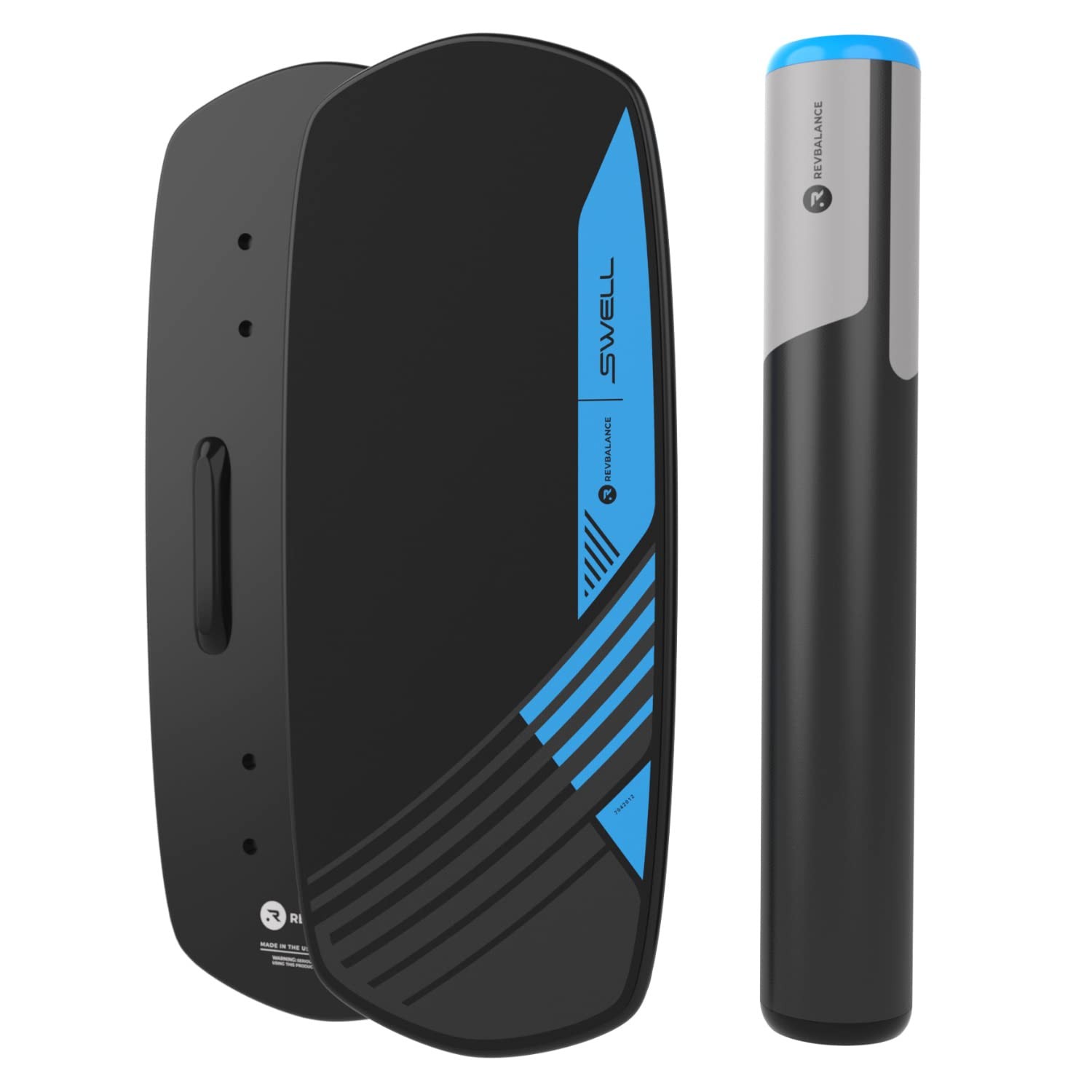 Revbalance Swell 2.0  Surf & Paddle Balance Board Trainer Midnight  Black