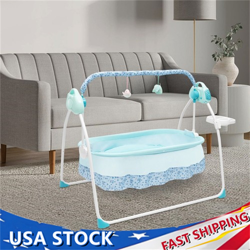 Rocking Baby Newborn Bassinet Infant Crib Cradle Bed Side Nursery Furniture Kit