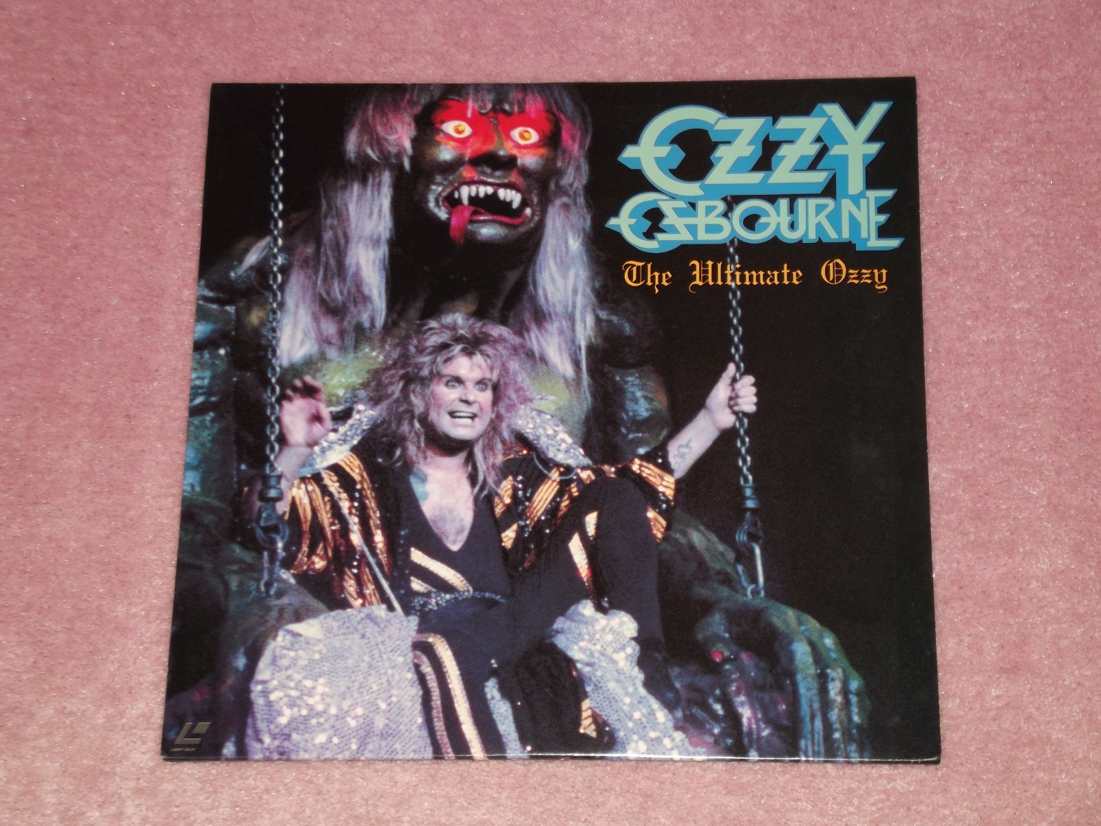 OZZY OSBOURNE The Ultimate Ozzy - RARE 1988 JAPAN LASERDISC (Black Sabbath)