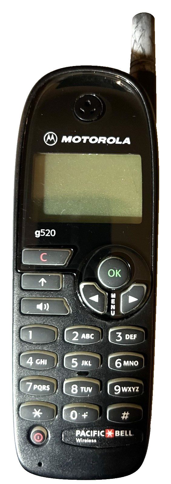 Vintage 1998 Motorola G520 Aerial Cell Phone w/SIM Card & Battery Untested