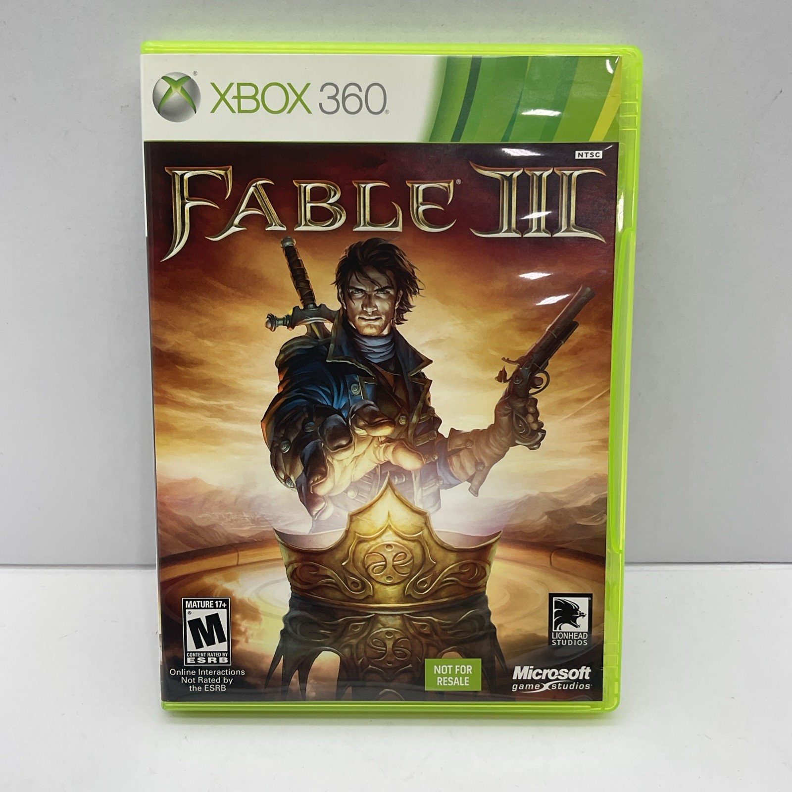 Fable 3 (Xbox 360)Not for Resale|Tested & Complete|Excellent|1 YR Warranty|CIB