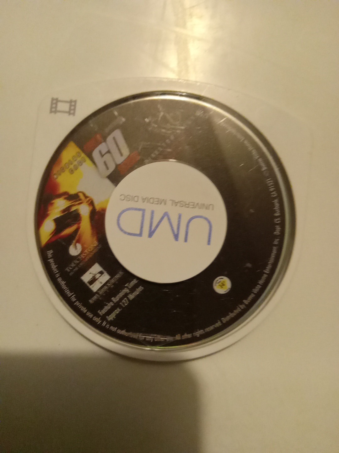 UMD Video for PSP Gone In 60 Seconds Director's Cut 2005 Extended Ver Disc Only 