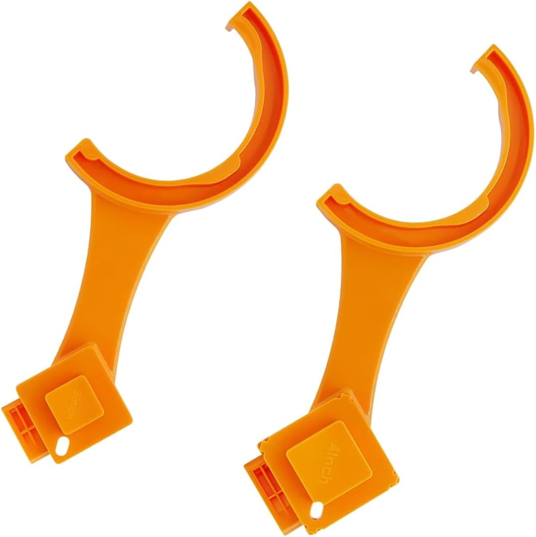 2Pcs RV Sewer Hose Fitting Wrench Multi Tool Spanner Easy Orange 