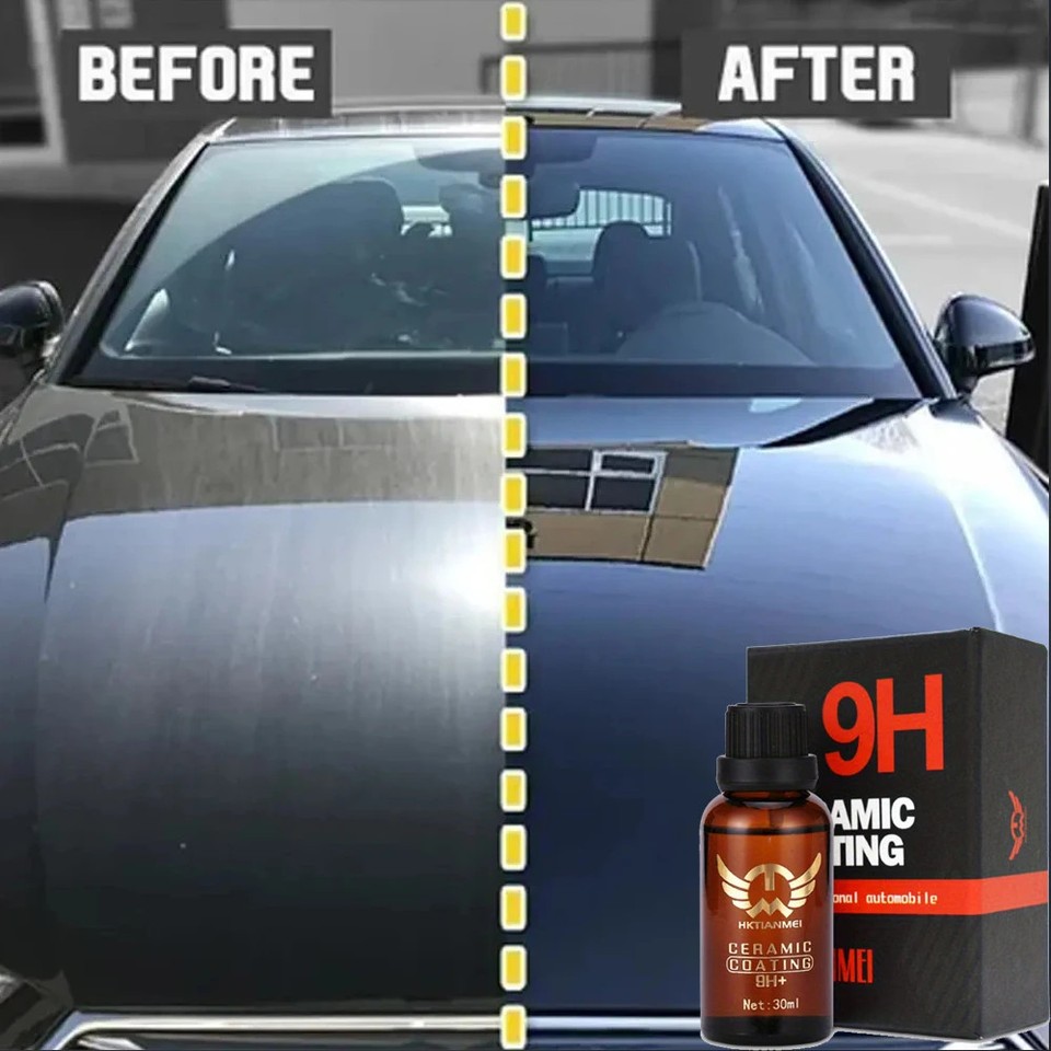Graphene Ceramic Car Coating Kit - Universal Professional Car Beauty, Gloss