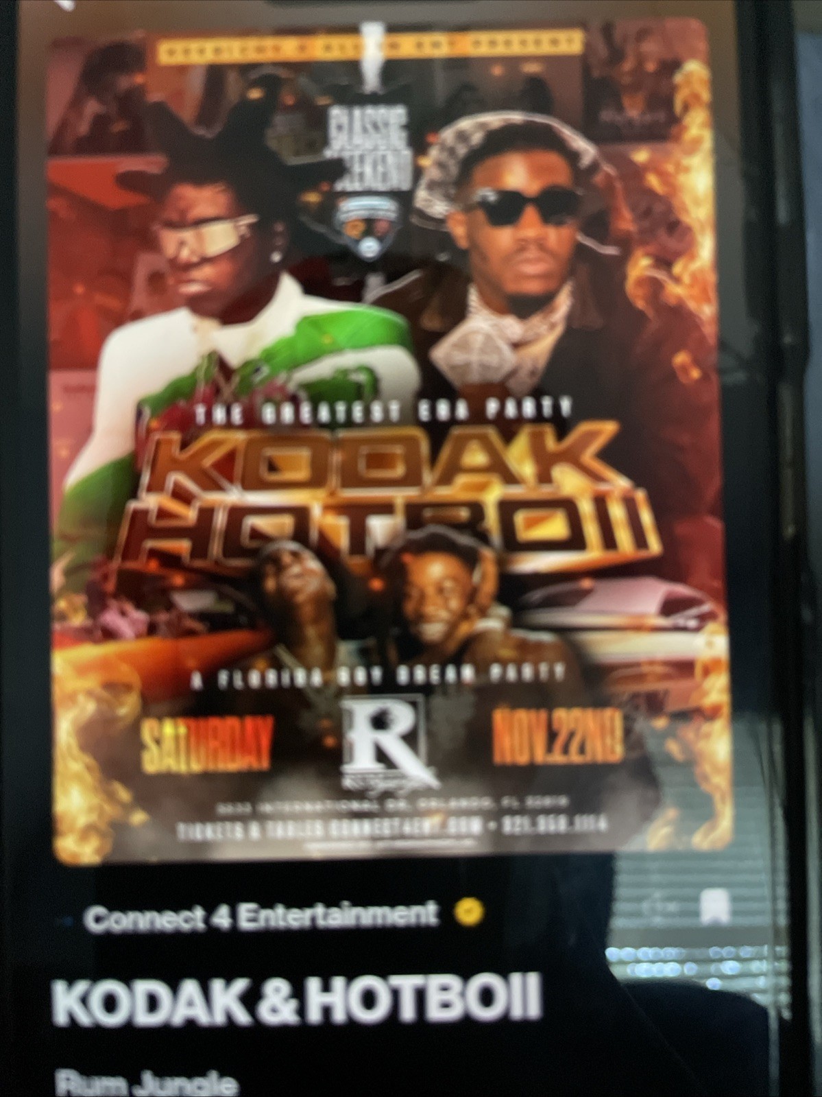 Kodak Hotboii Concert Tickets