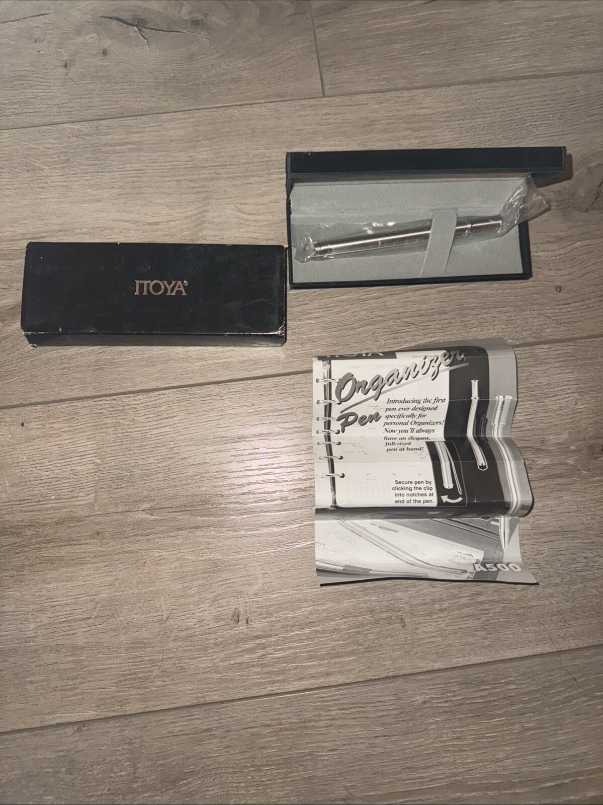 NEW Itoya A500 Organizer Pen W/box Personal Organizer Pen