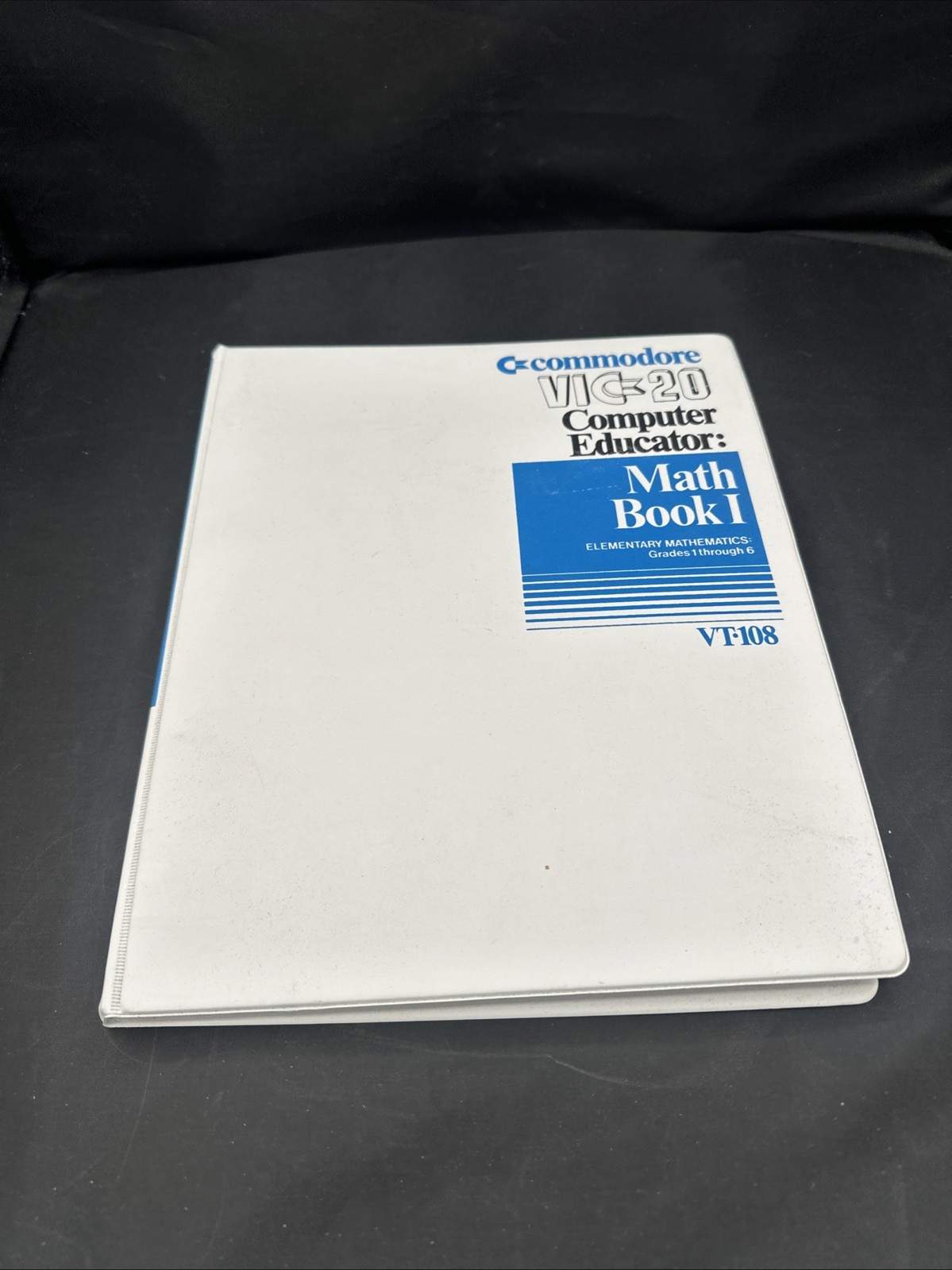 Commodore VIC-20 Home Computer Educator: Math Book I VT 108 Untested