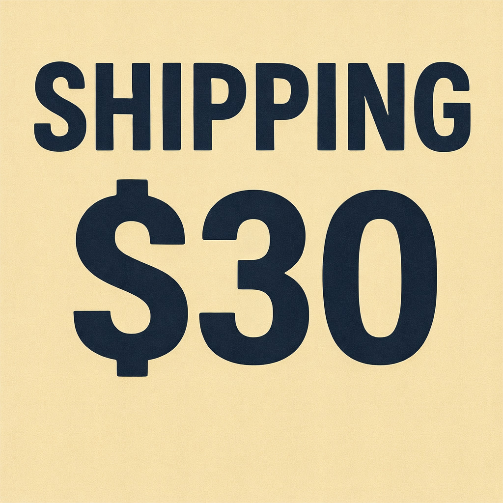 Shipping fee 30$