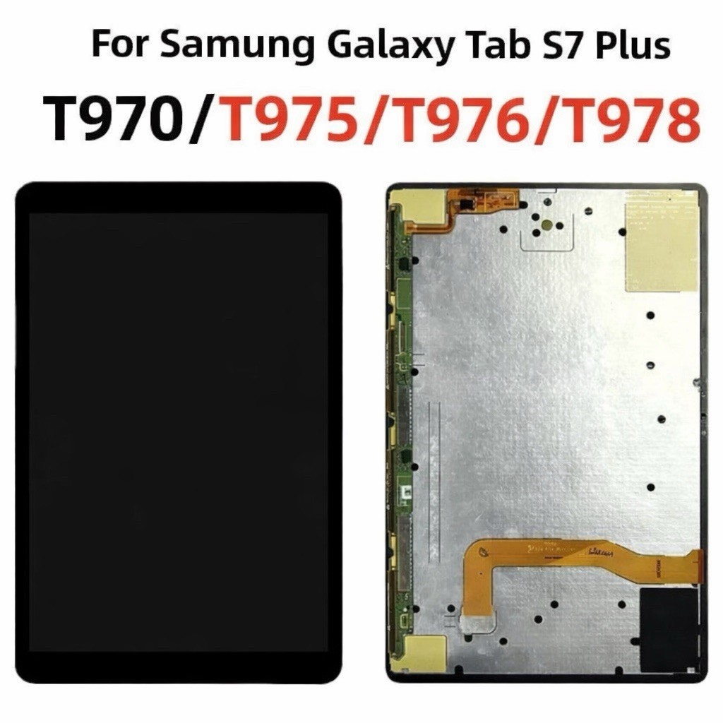 OEM For Samsung Galaxy Tab S7+ 12.4" SM-T970 LCD Display Touch Screen Digitizer
