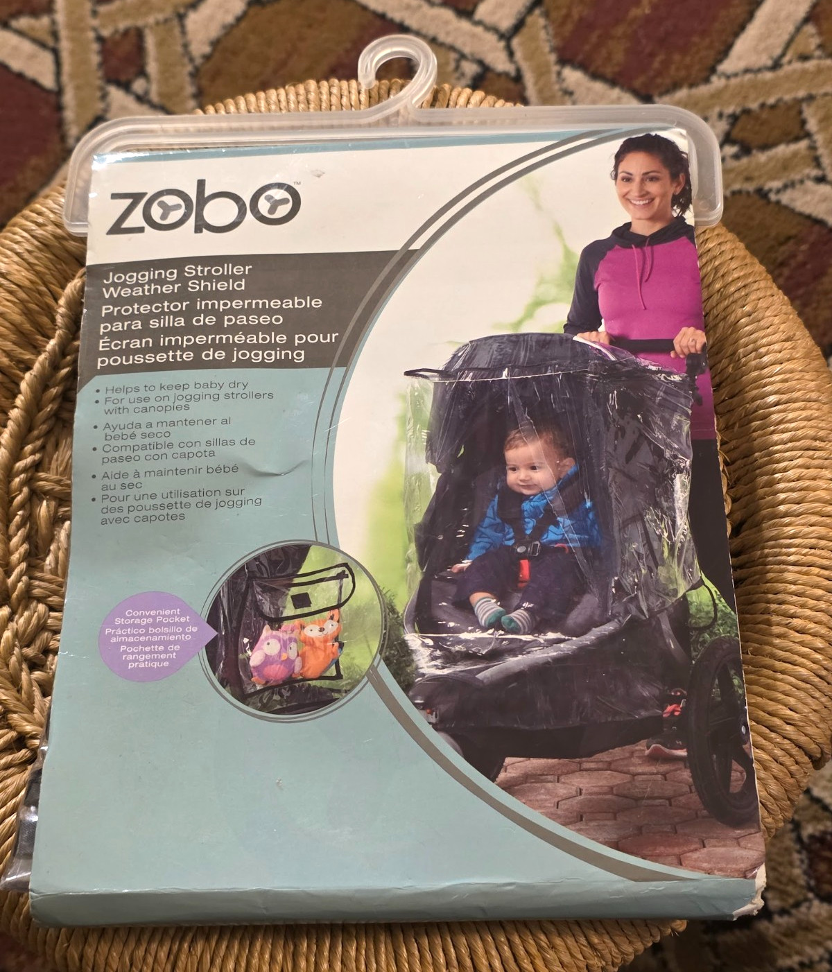 Zobo Jogging Stroller Weather Shield  - New-Old Stock