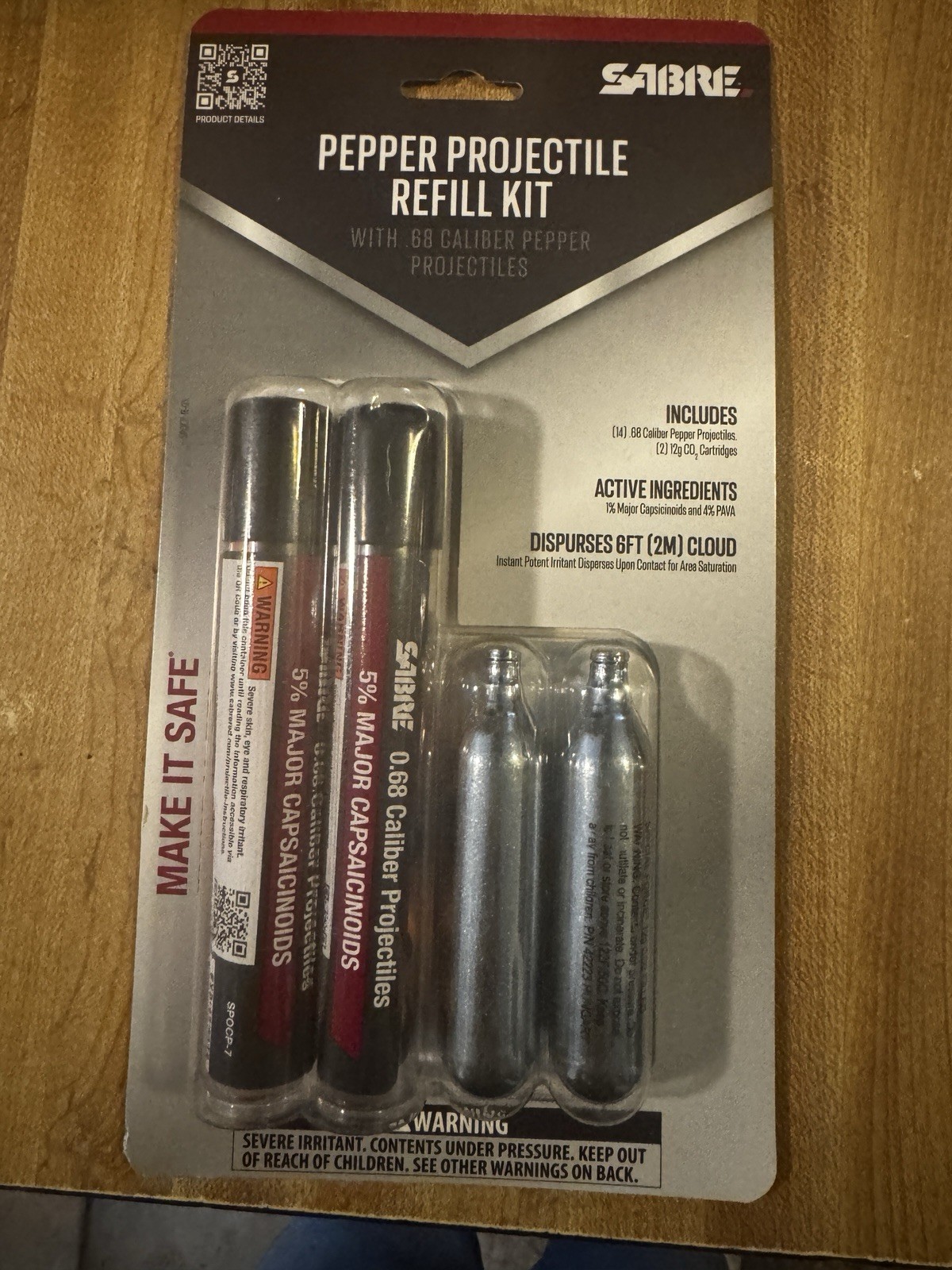 14 Inert Practice Projectiles + 2 CO2 Cartridges | Free Shipping