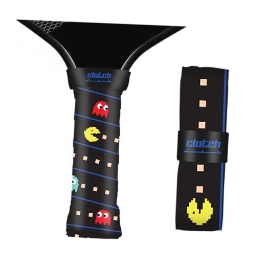 Pickleball Paddle Grip Tape, 1.0mm Anti-Slip Cushioned Grip for Arcade Game