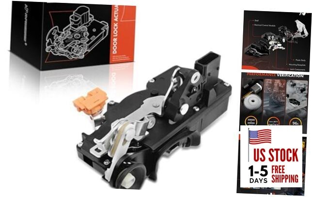  Door Latch Lock Actuator Compatible with Saturn Rear Right Passenger Side