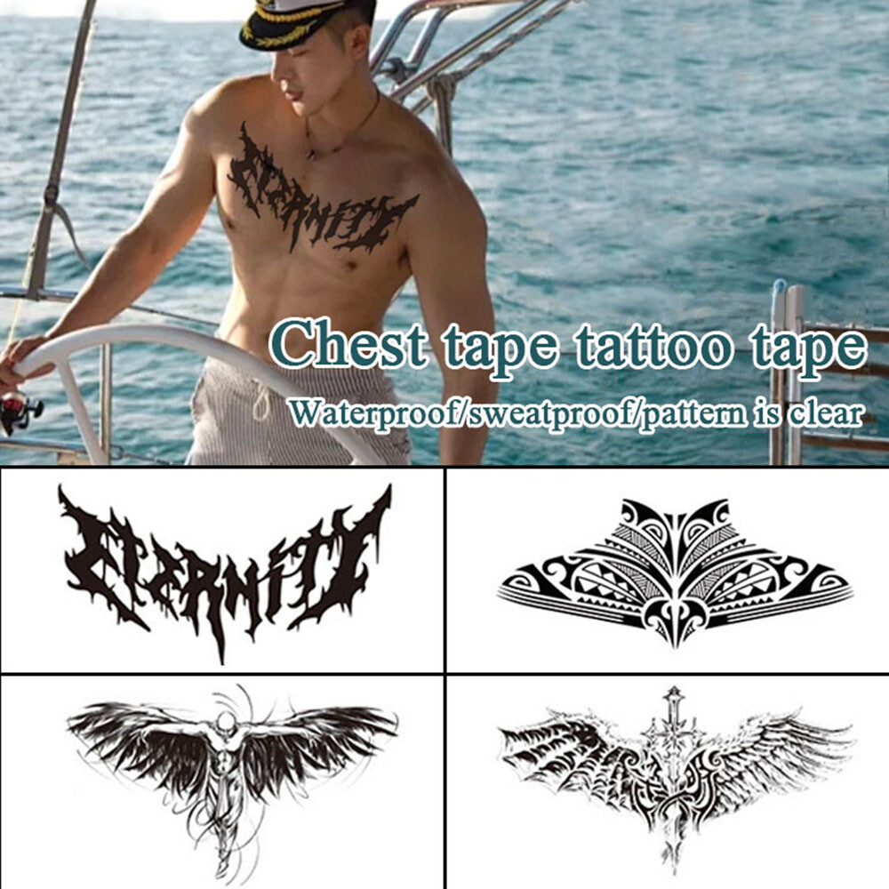 Waterproof Temporary Tattoo Sticker Cross Fake Tatoo Body Art Arm Men Women  θ