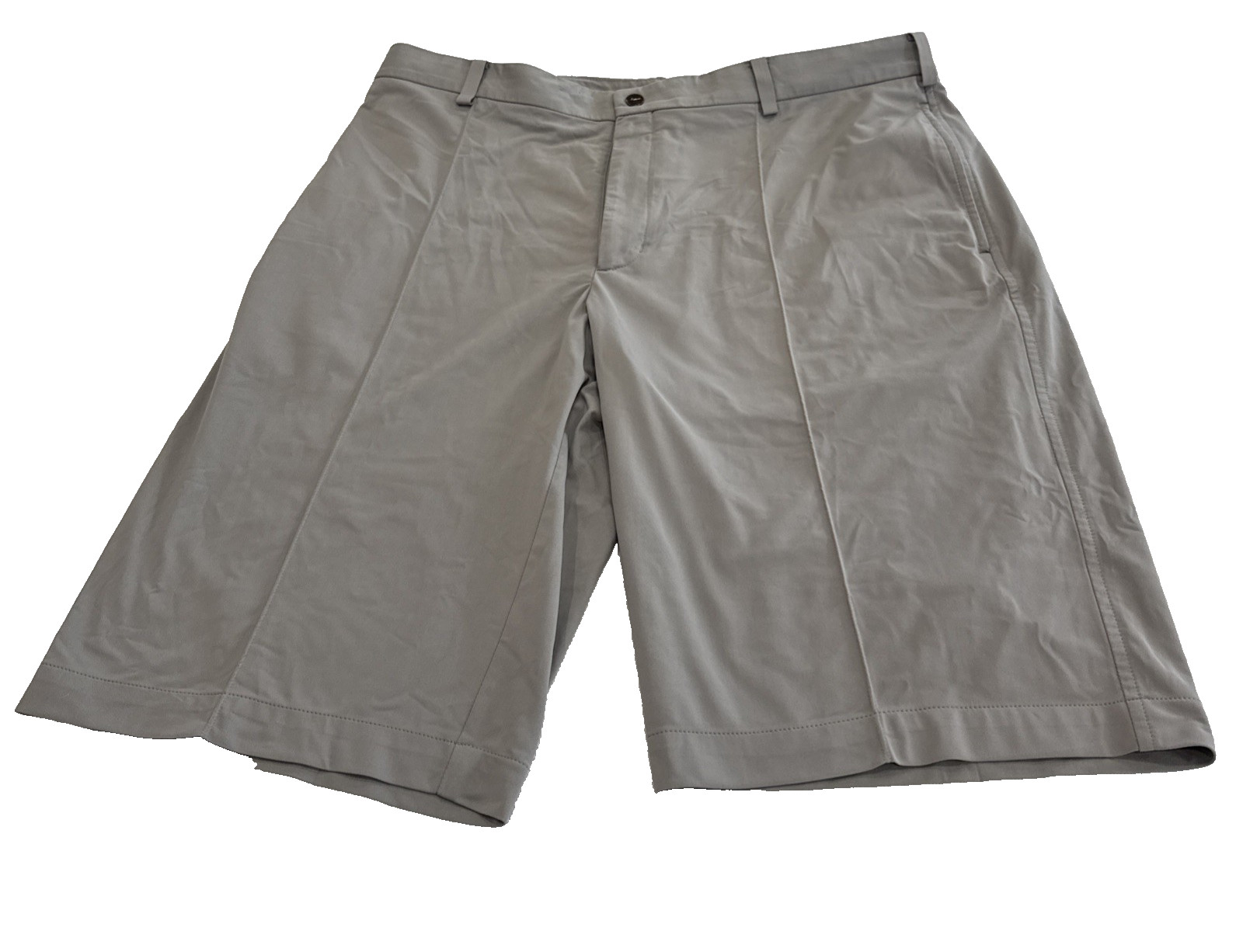 NIKE TIGER WOOD COLLECTION MENS DRI FIT GOLF BERMUDA SHORTS SIZE 36 GRAY