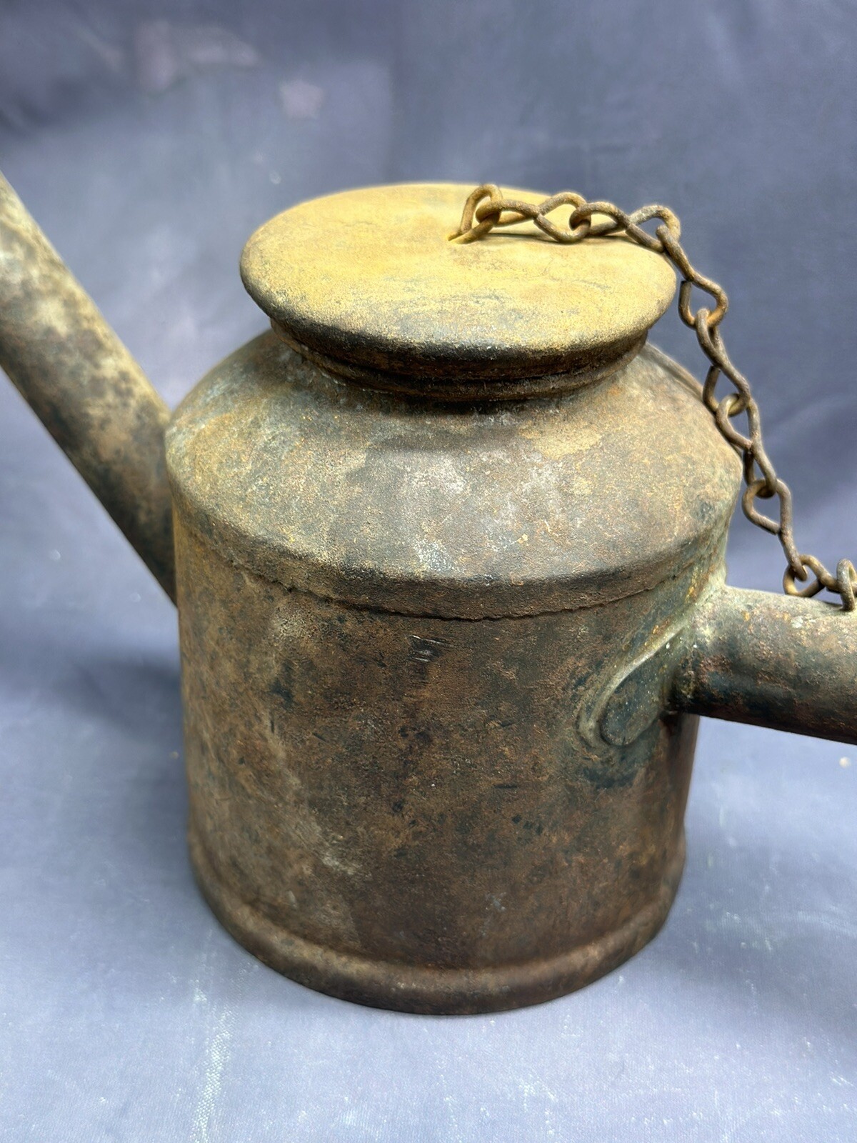 Antique Gem MFG Co Pitts PA RR Metal Railroad Torch Lamp Lighter Chi & Pry