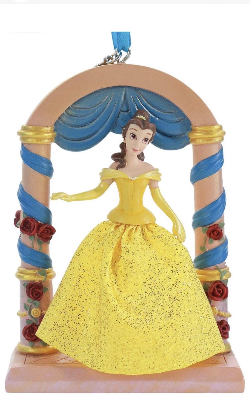 Disney Sketchbook Ornament BELLE FAIRYTALE MOMENTS Beauty & The Beast New