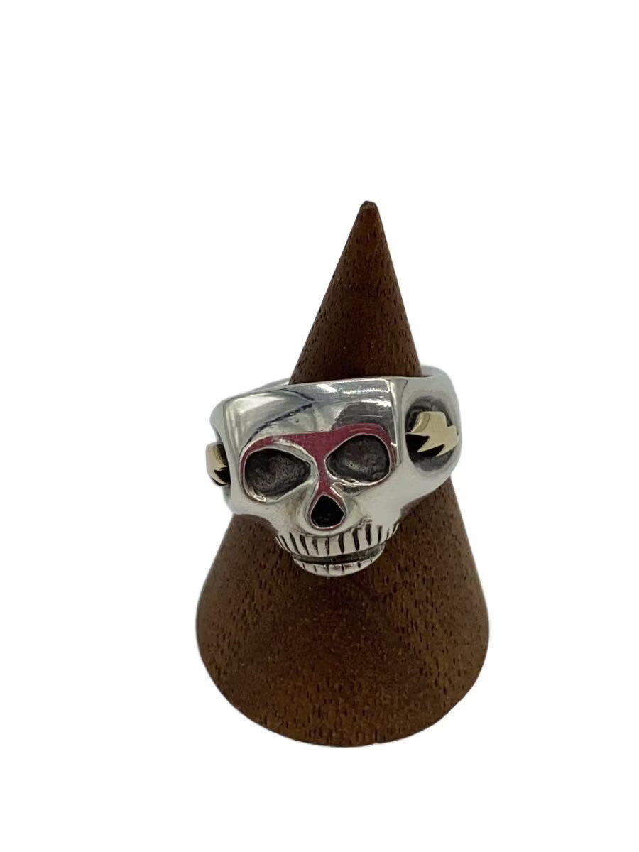 Flashpoint Ring Silver Size 9 Zirconia Slv Men S Gym Skull M1n15