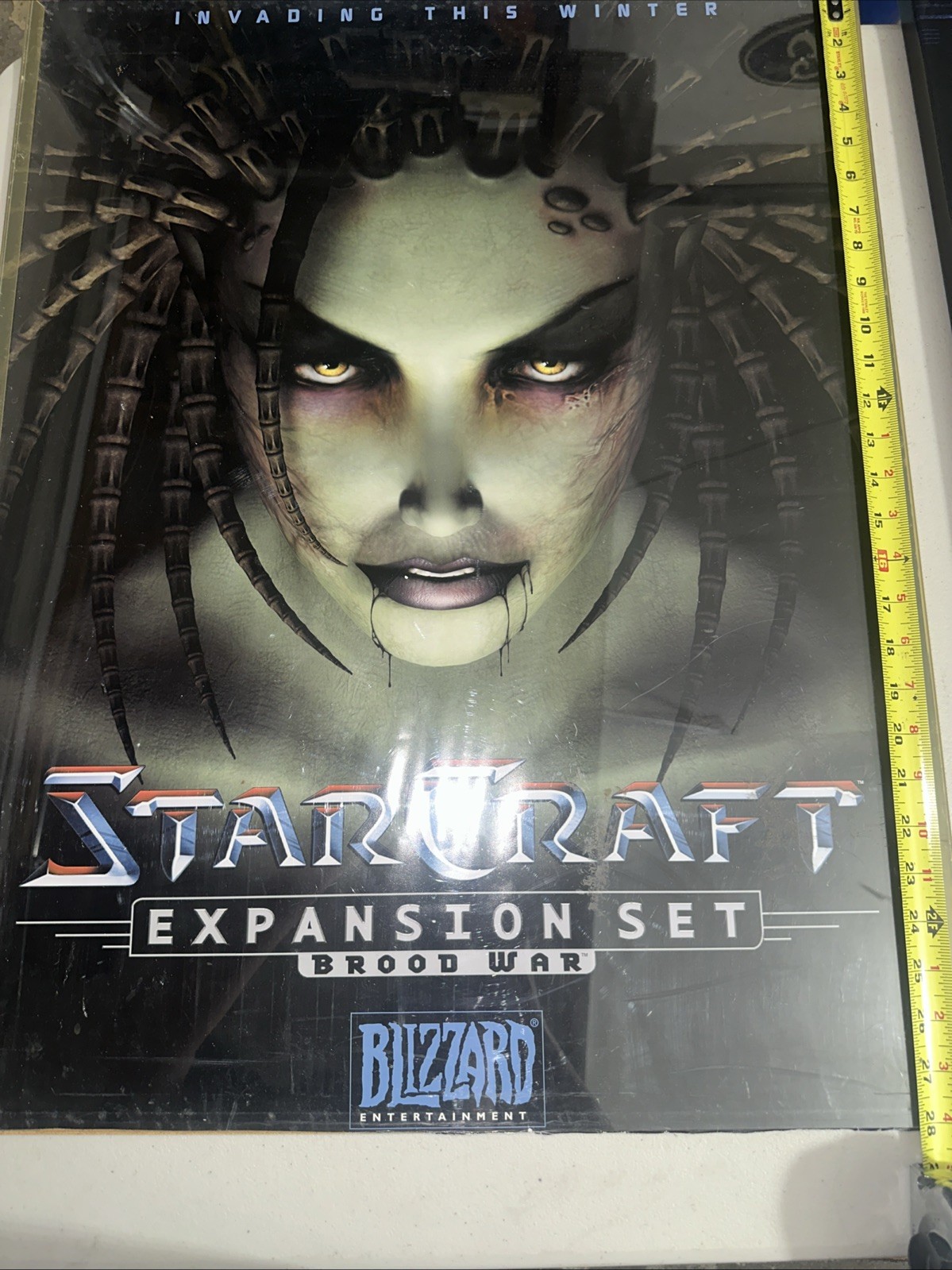 starcraft expansion set brood war Poster Rare Piece. 22.5x28.5