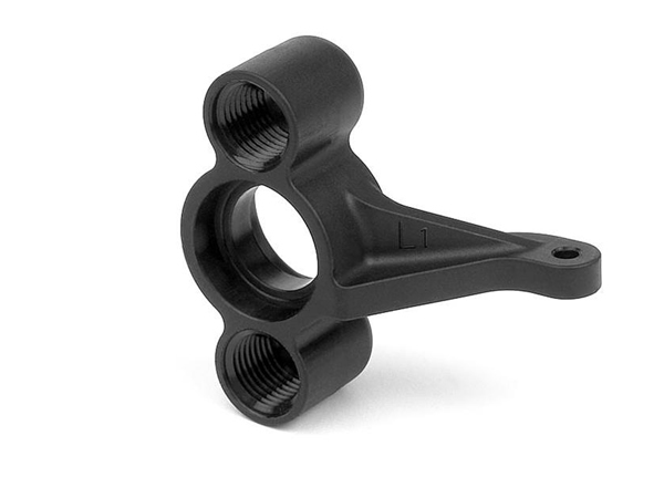 Xray Composite Steering Block 1° King-Pin Left 332221 modeling