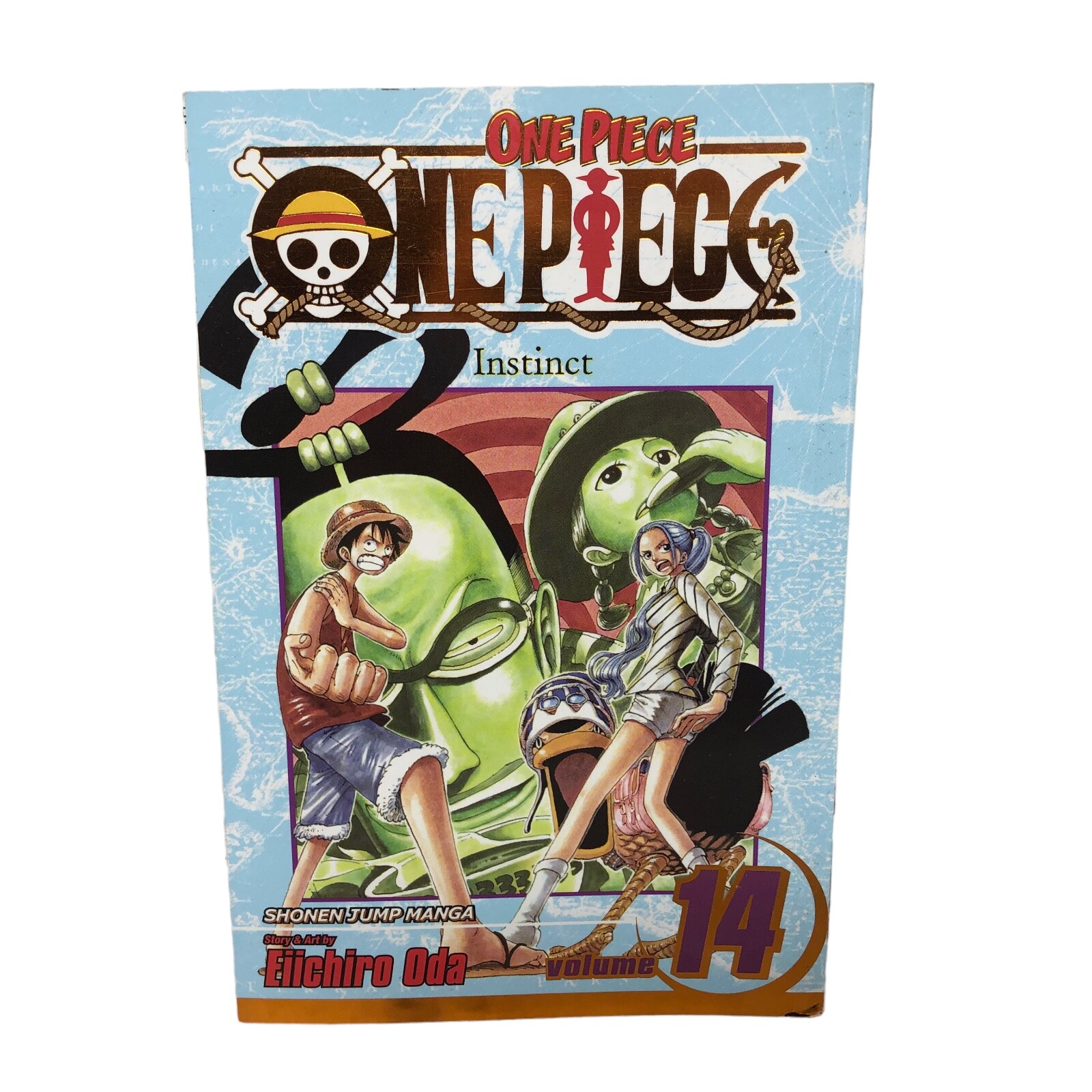 One Piece Vol 14 Gold Foil Cover Second Print Manga English Instinct