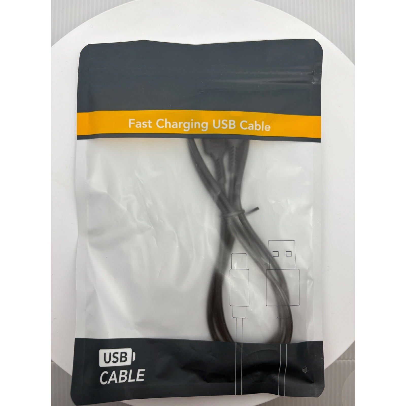 ULIFTUS USB to Mini USB Cable Fast Charging Cord 3.3ft Black NEW