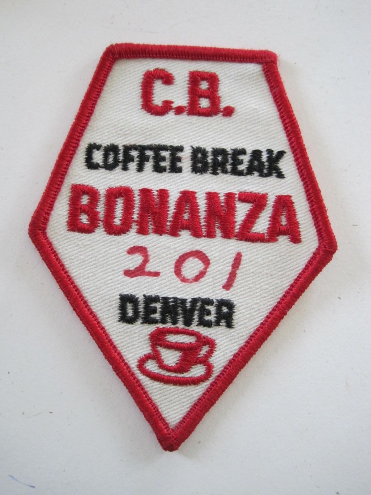 C.B. Coffee Break Bonanza 201 Denver Colorado Patch