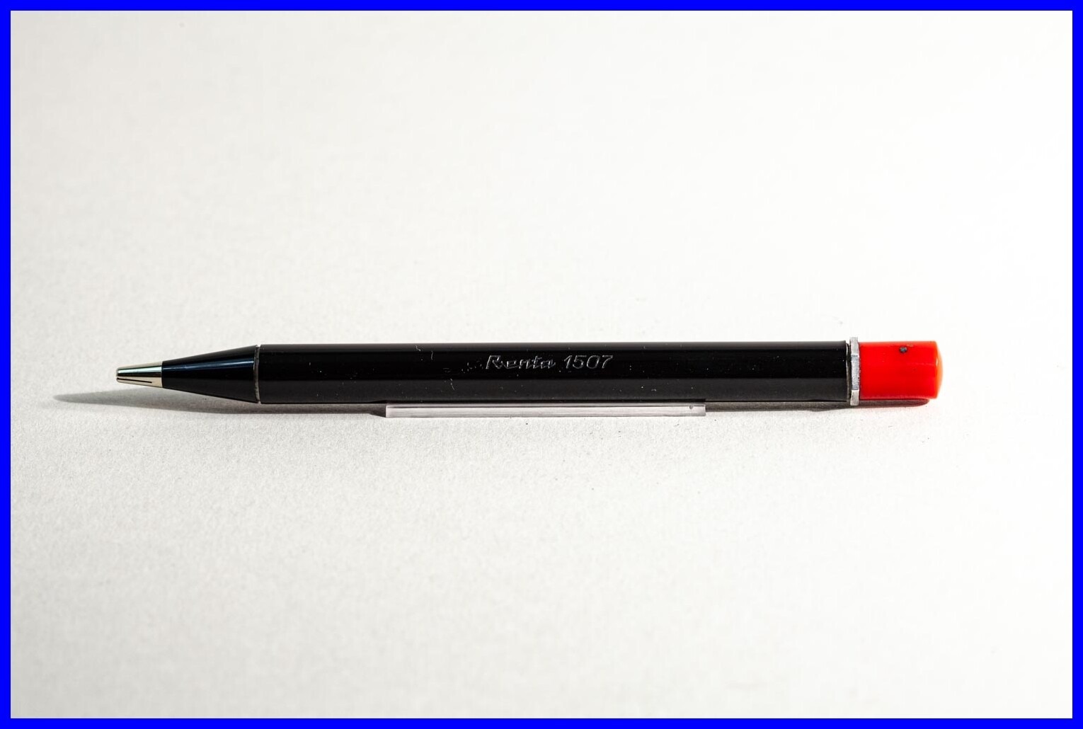 1950s RENTA 1507 Rotating Pencil 1.5 mm GERMAN FEDERAL POST Red Black BAUHAUS
