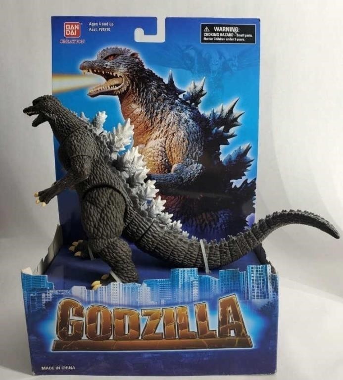 Godzilla 2004 - 6.5" Inch Classic Godzilla Figure - BAN DAI TOHO Toys Figure NEW