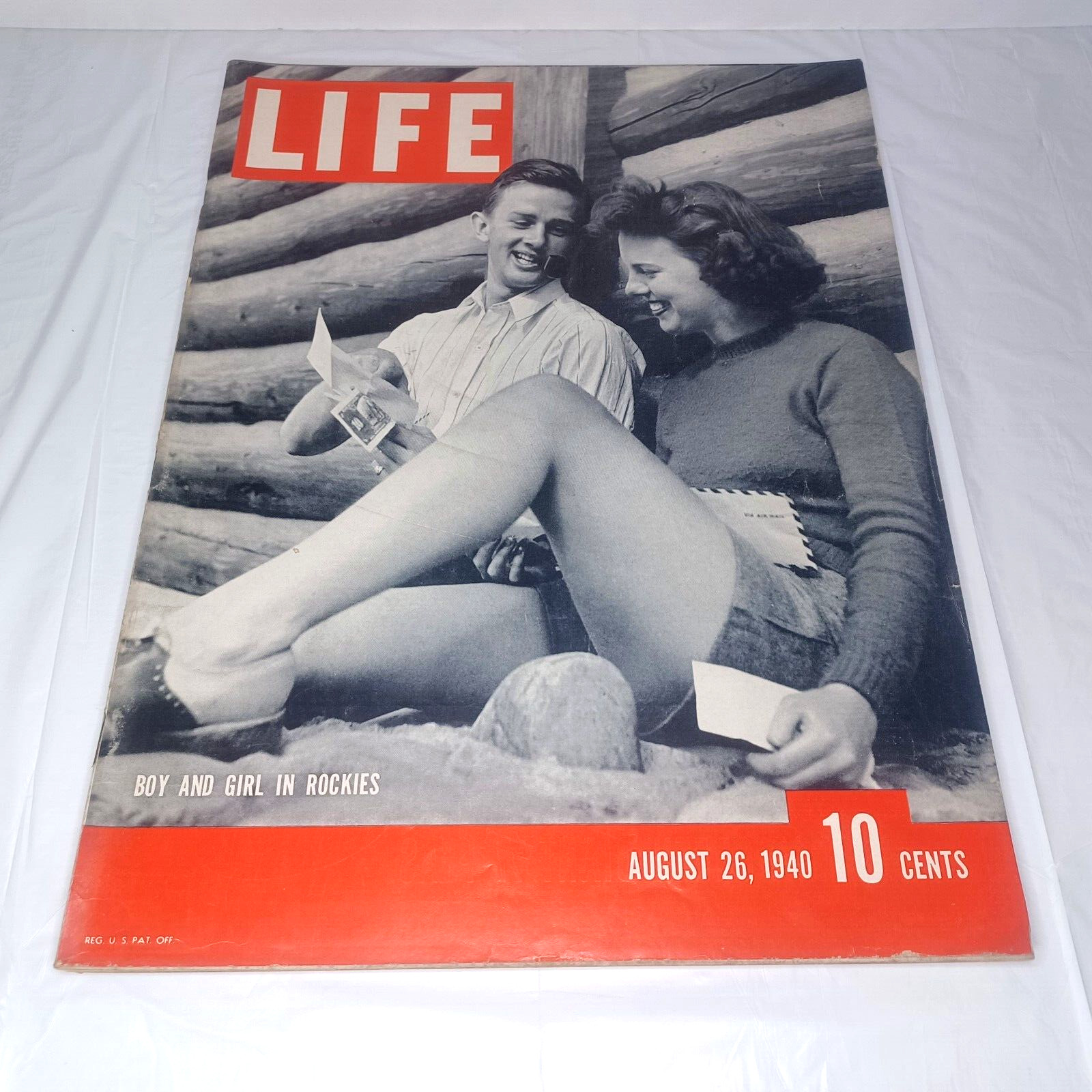 LIFE MAGAZINE August 26 1940 Rockies WWII Churchill US Navy Pilots Complete Ads