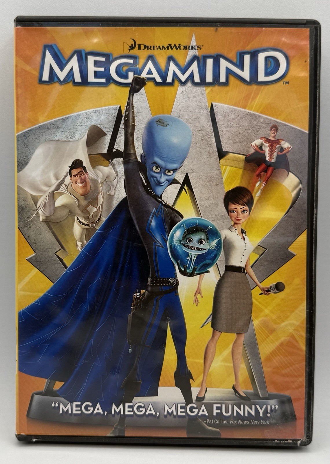 Megamind DVD Widescreen Will Ferrel Brad Pitt David Cross Jonah Hill 2011