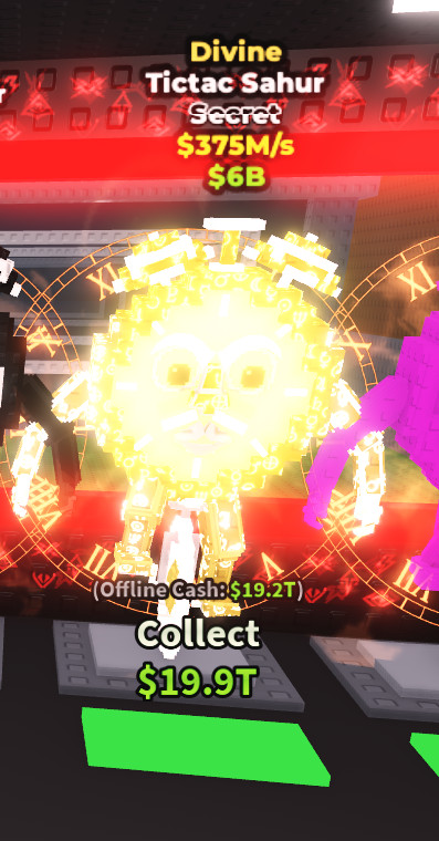 divine  tictac sahur  Steal A Brainrot