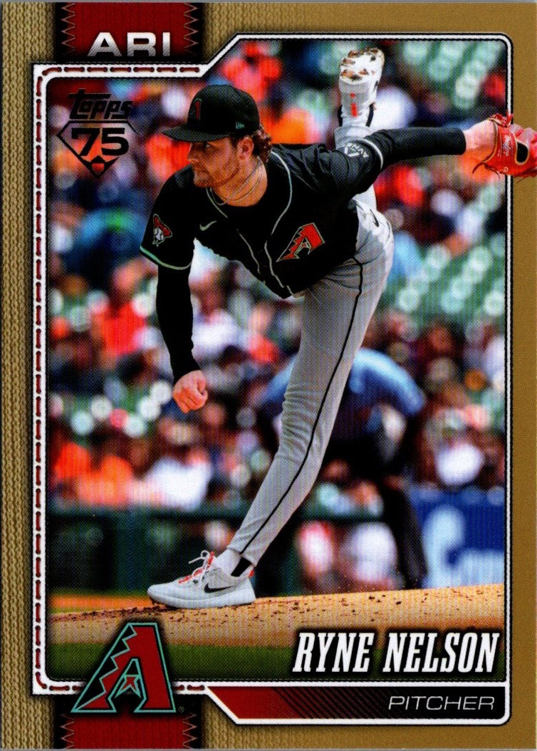 2026 Topps Gold #114 Ryne Nelson 0941/2026 Arizona Diamondbacks