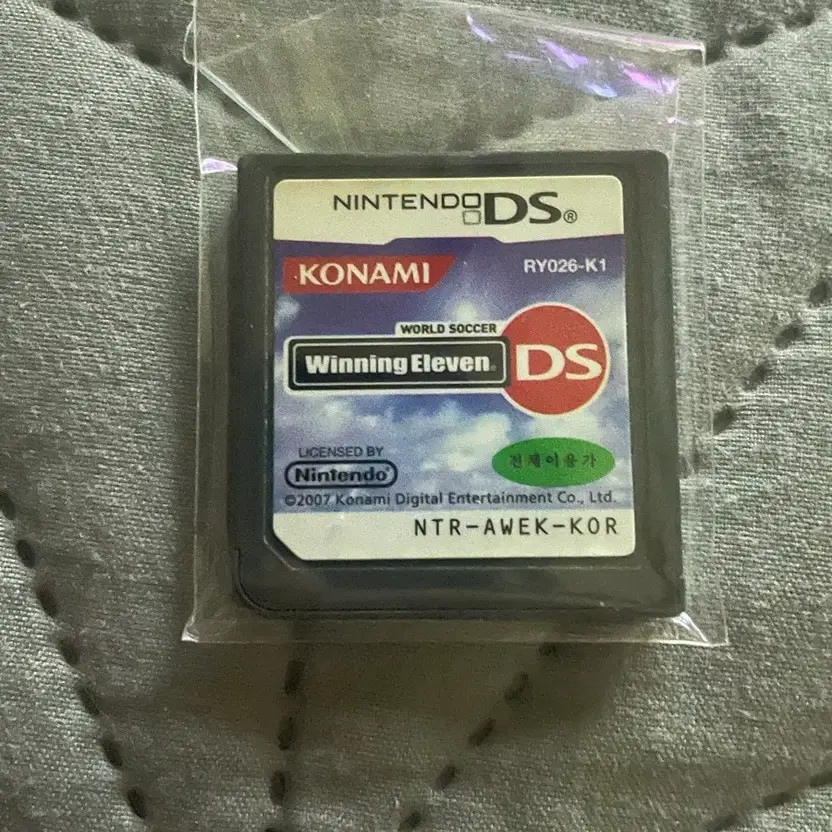 Nintendo DS Winning Eleven Game Card - Korean Version