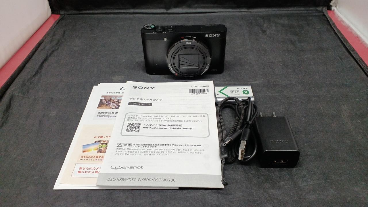 Sony DSC-WX800 Compact Digital Camera Wi-Fi NFC Bluetooth Used From Japan