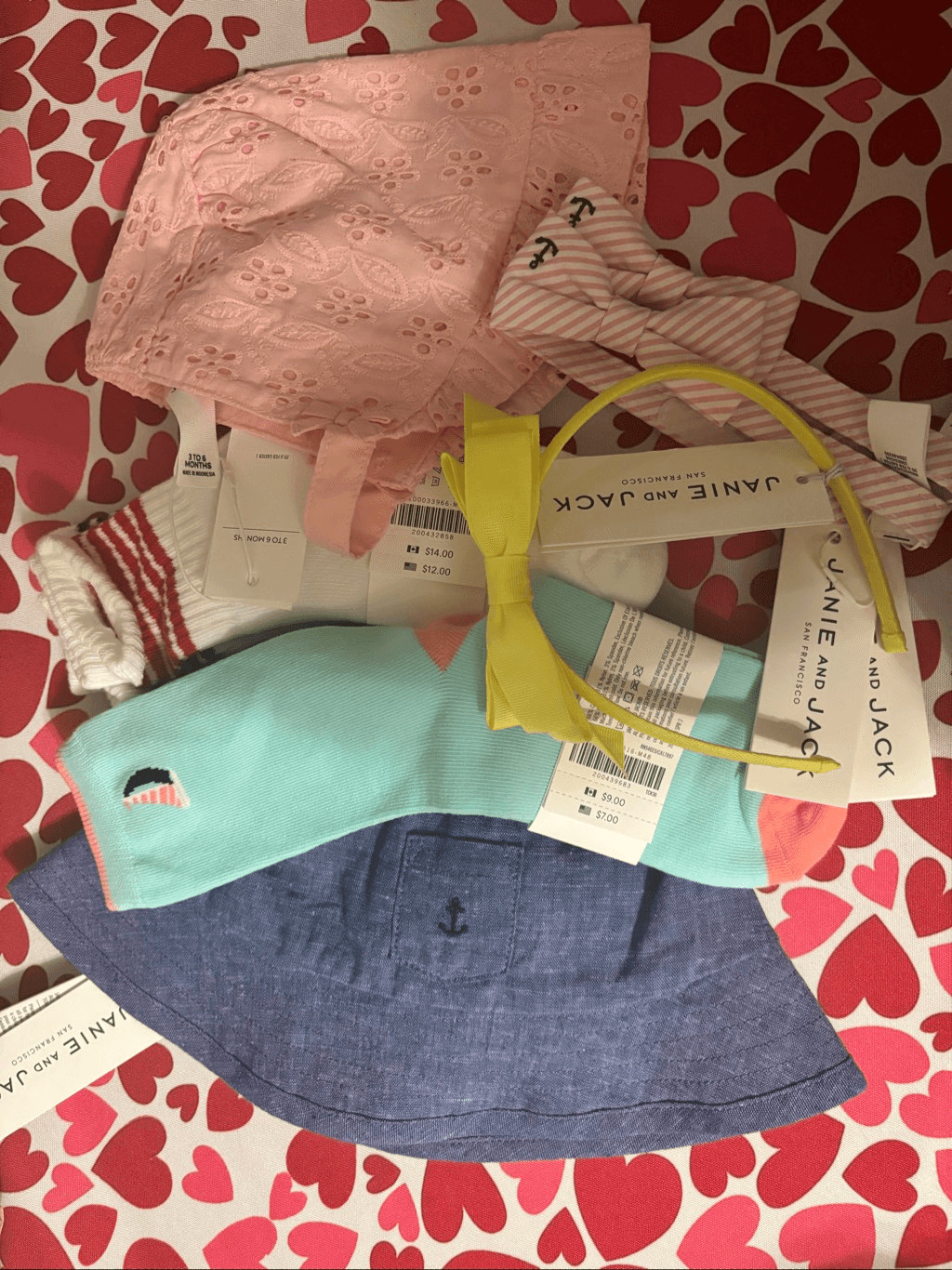 Janie & Jack 7pc resale lot NWT