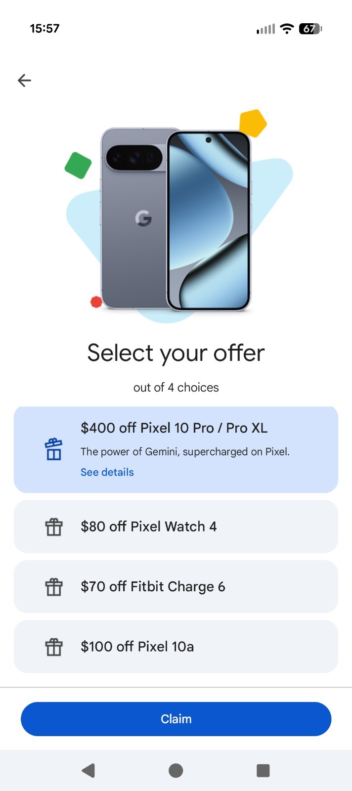 Google Store Promo Code - Pixel 10 Pro / Pro XL - $400 Off Code Expires March 11