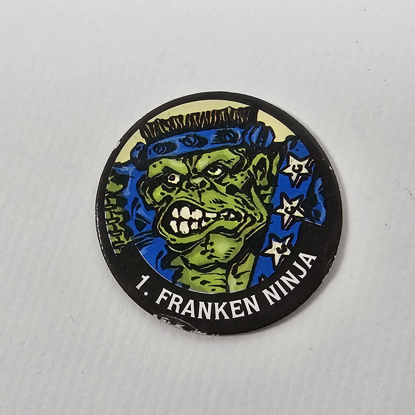 Franken Ninja Ninja In My Pocket Pog Monster In My Pocket Accessory Vintage #1