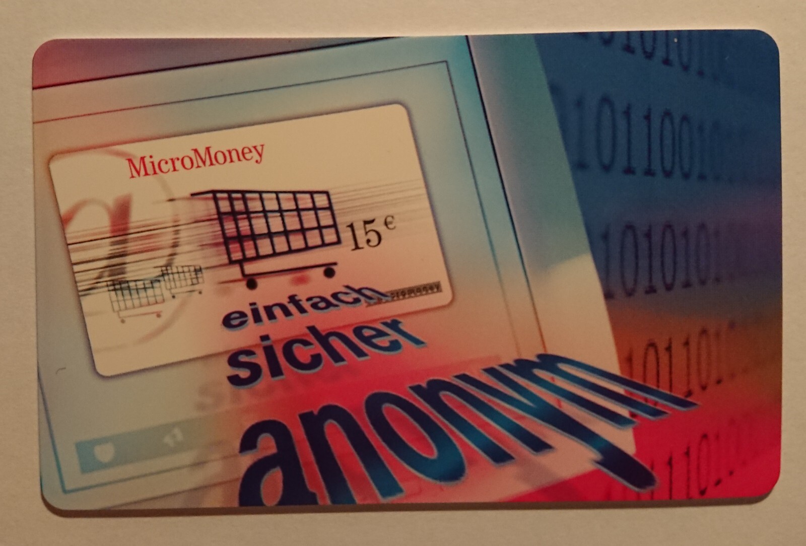 Carte de Téléphone Telefonwertkarte à Collectionner Micro Money Premium Content