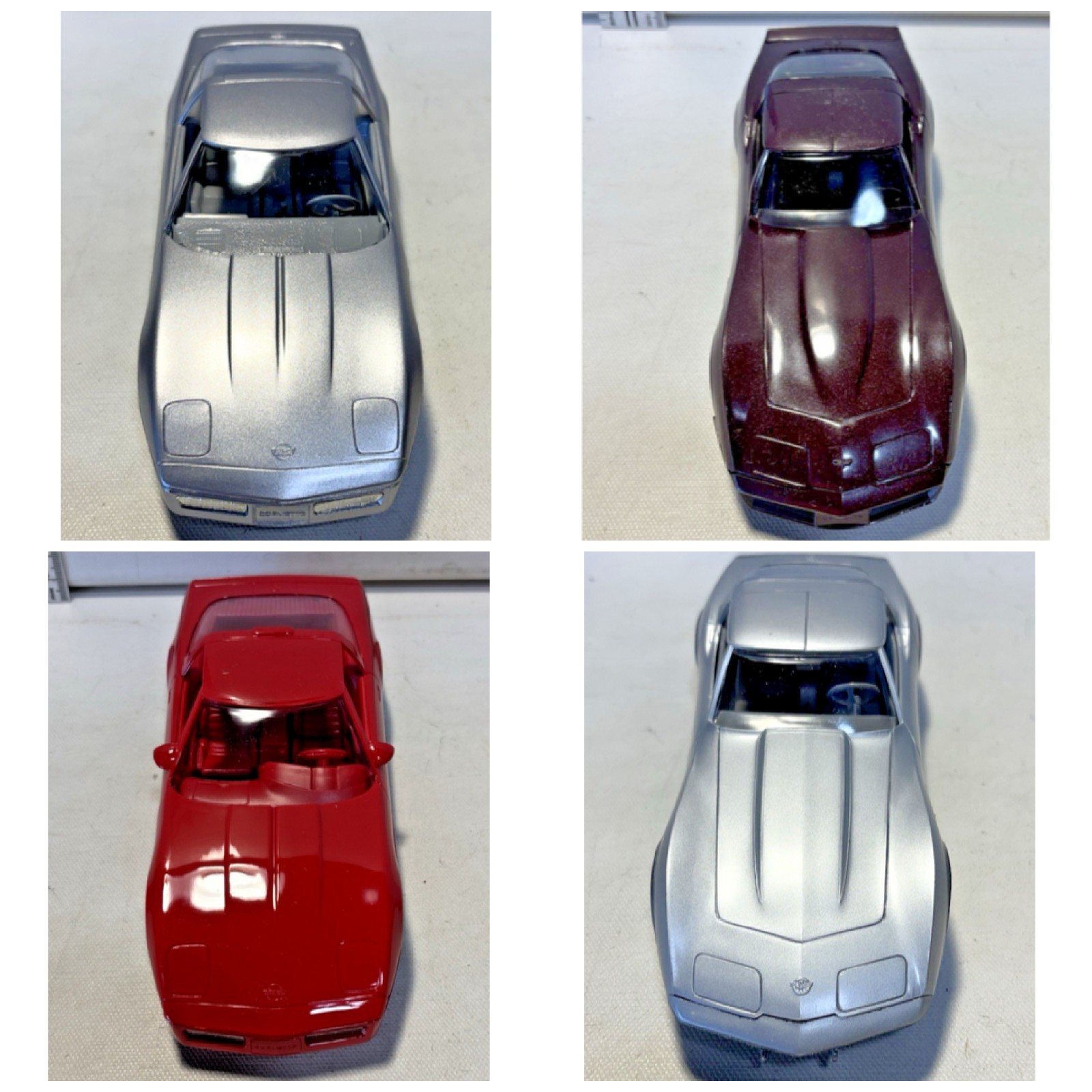 Collection of Vintage Dealership Promotional Chevrolet Covette Models (Qty 12)
