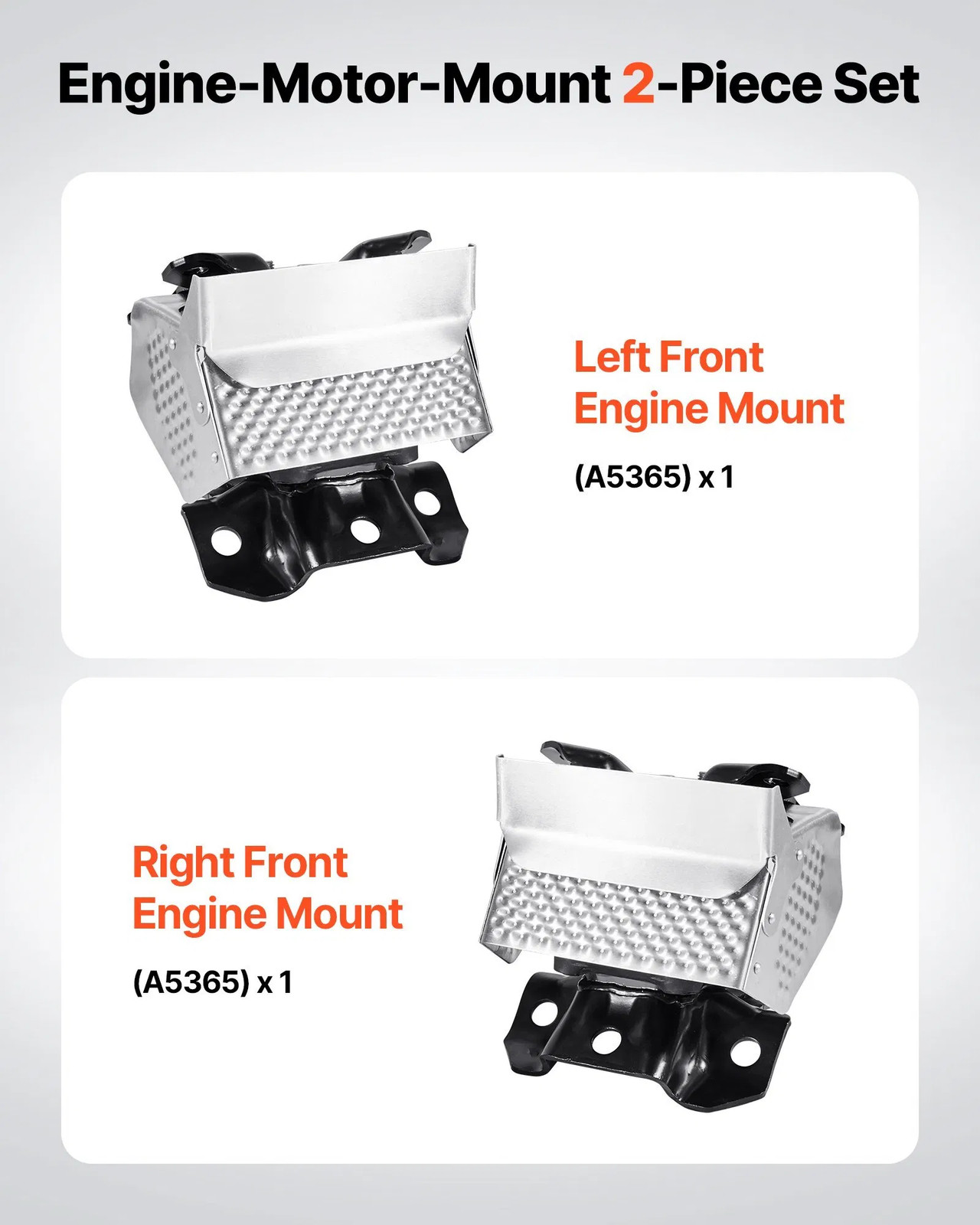 Engine Motor Mount Kit Replacement, Set of 2, Compatible with 2007?&ldquo;2013 C