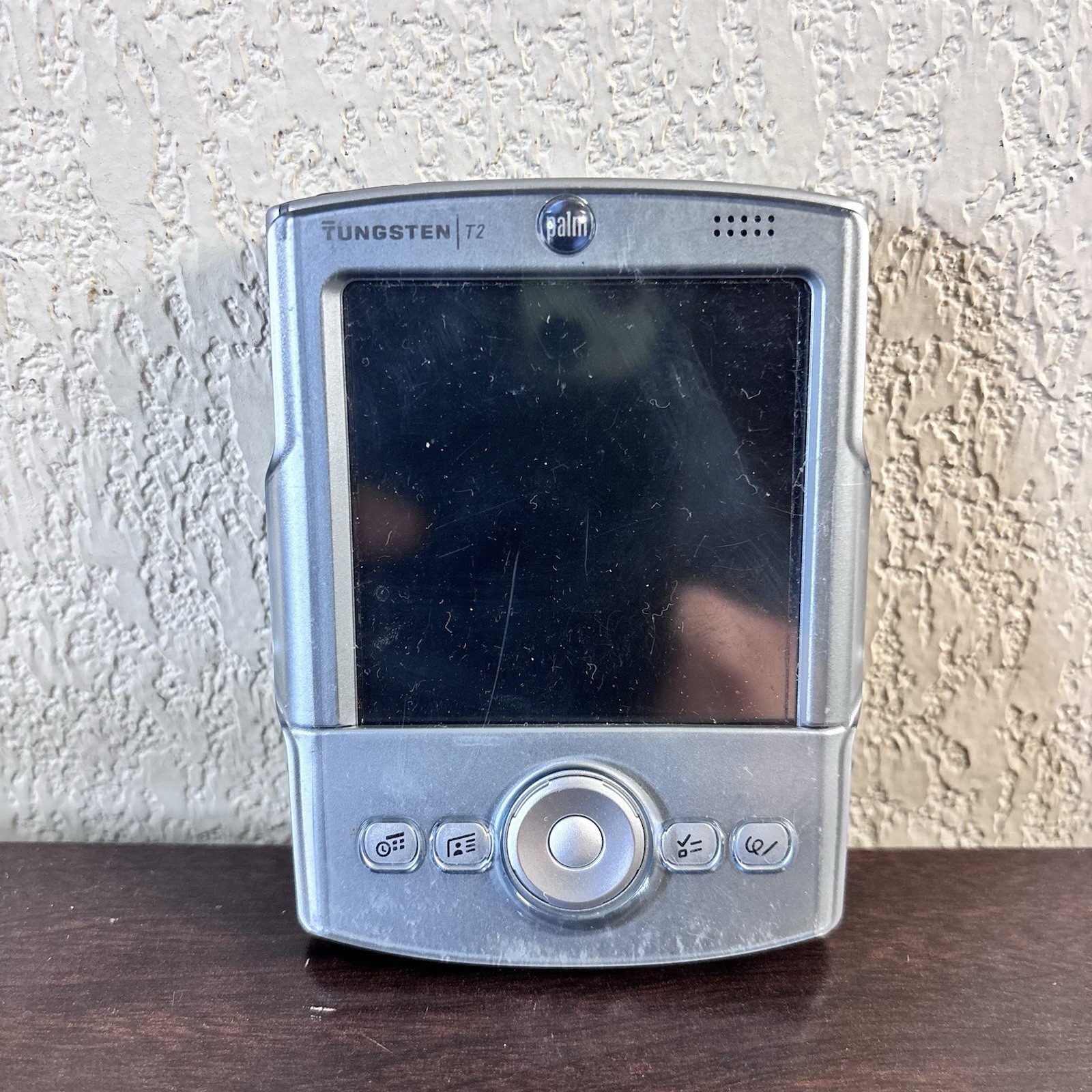 Palm Tungsten T2 PDA Battery Stylus SD Card - No Charger - Works Vintage