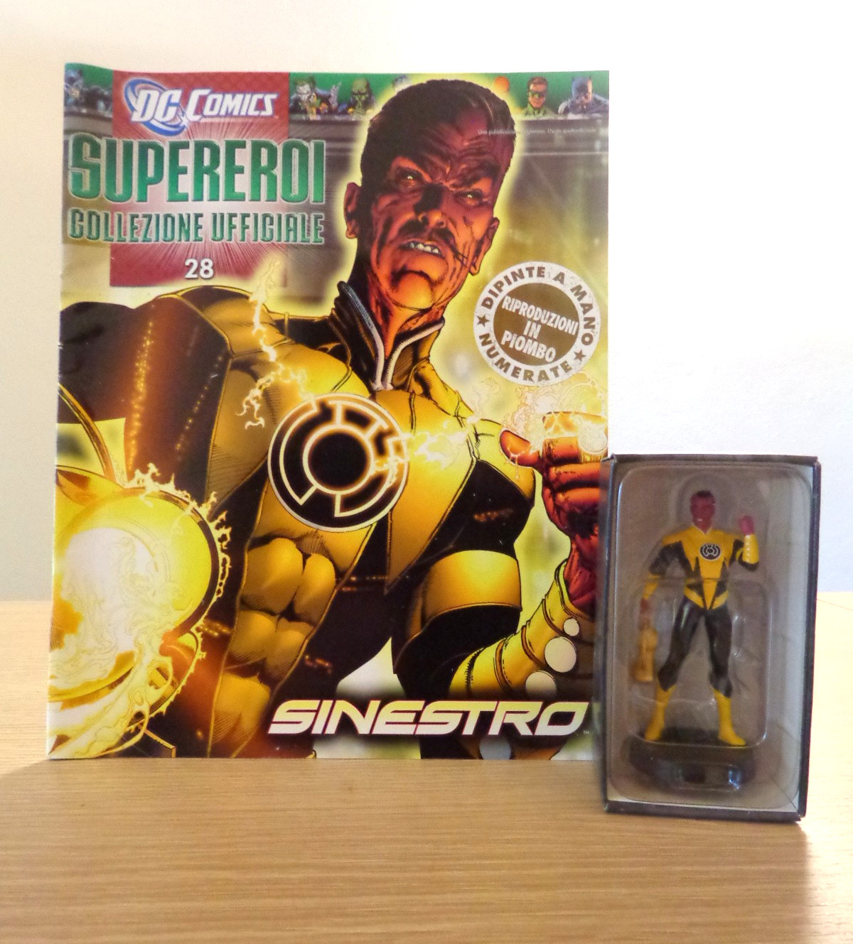 DC Comics Lead Superheroes No.28 Sinestro NEW Eaglemoss Paper ▓
