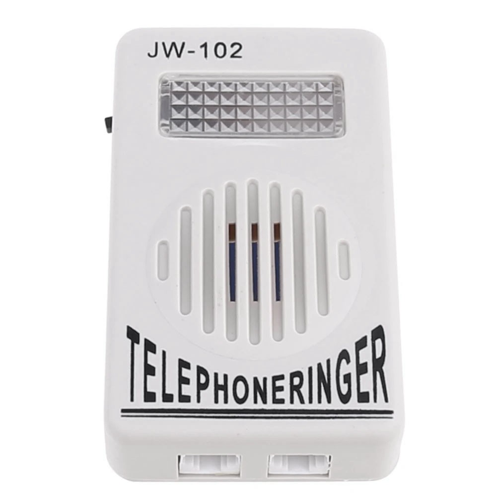 Telephone Ringer Phone Amplifier Wall  Speaker Strobe Light Flasher Bell4493