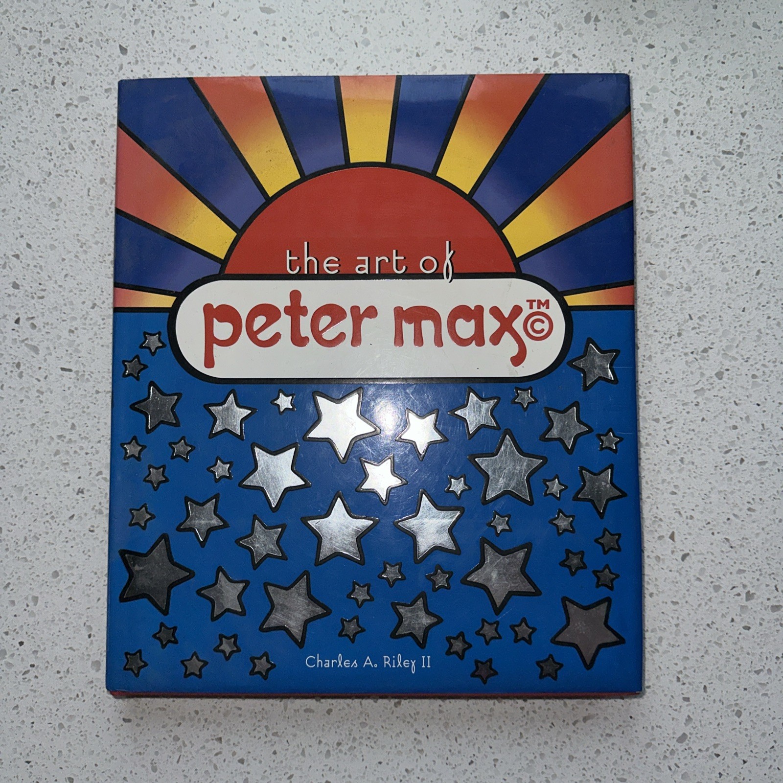 THE ART OF PETER MAX SIGNED/AUTO wORIGINAL INITIAL HEART SKETCH POP ART HC BOOK!